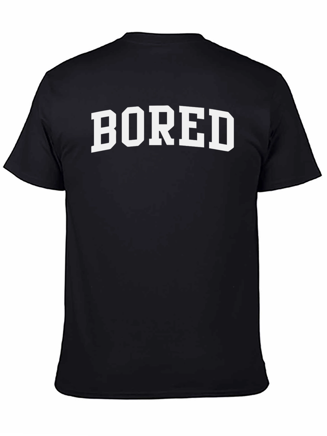 Bored Graphic Tee - Casual Cotton T-Shirt
