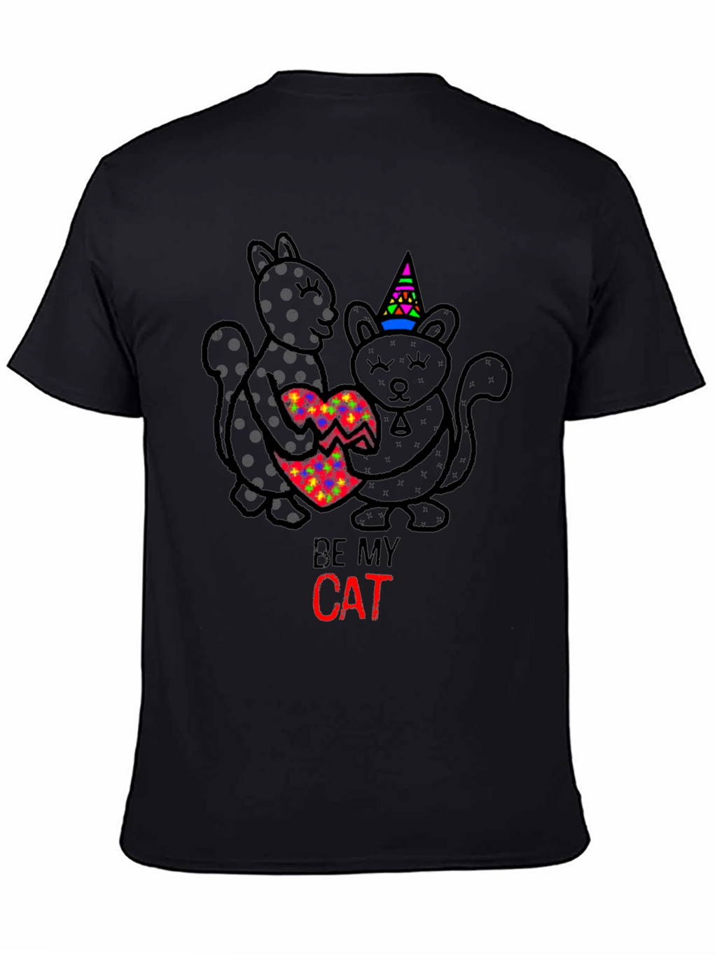 Be My Cat Valentine T-Shirt