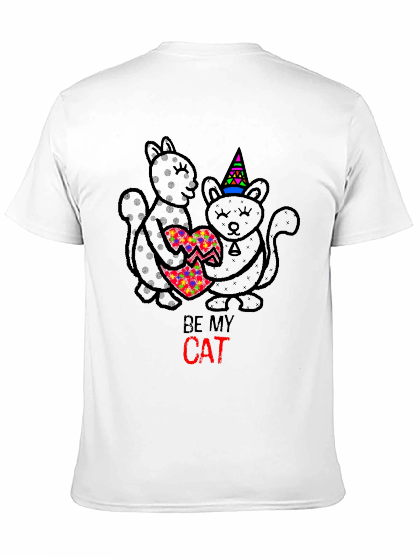 Be My Cat Valentine T-Shirt