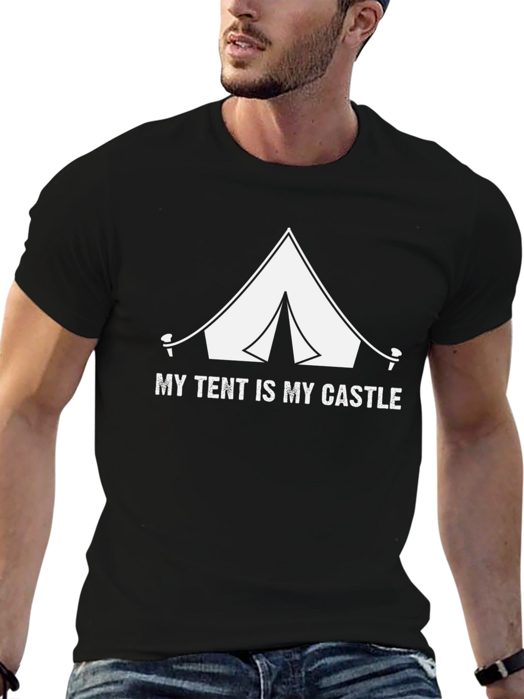 My Tent Is My Castle Graphic Tee