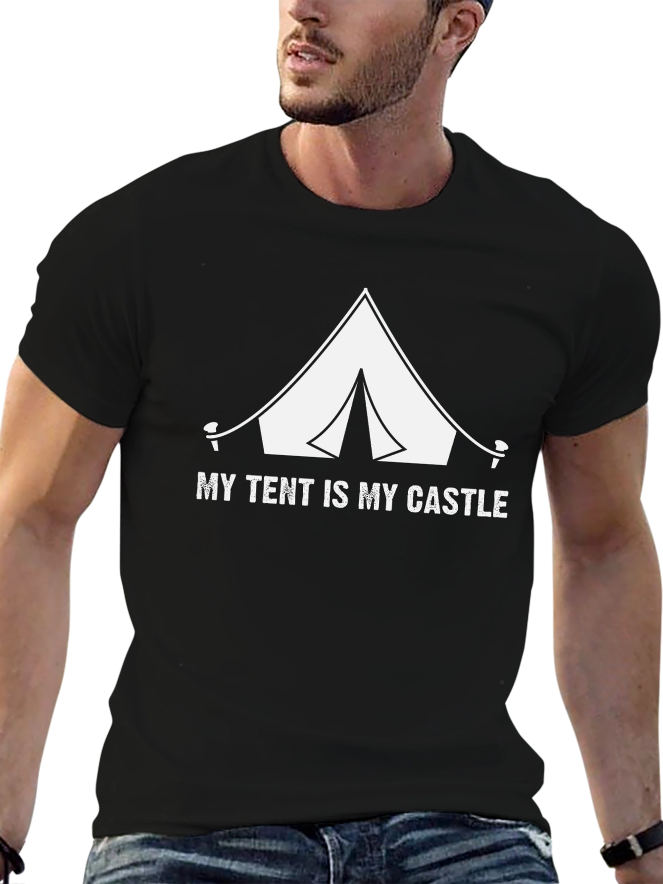 My Tent Is My Castle Graphic Tee