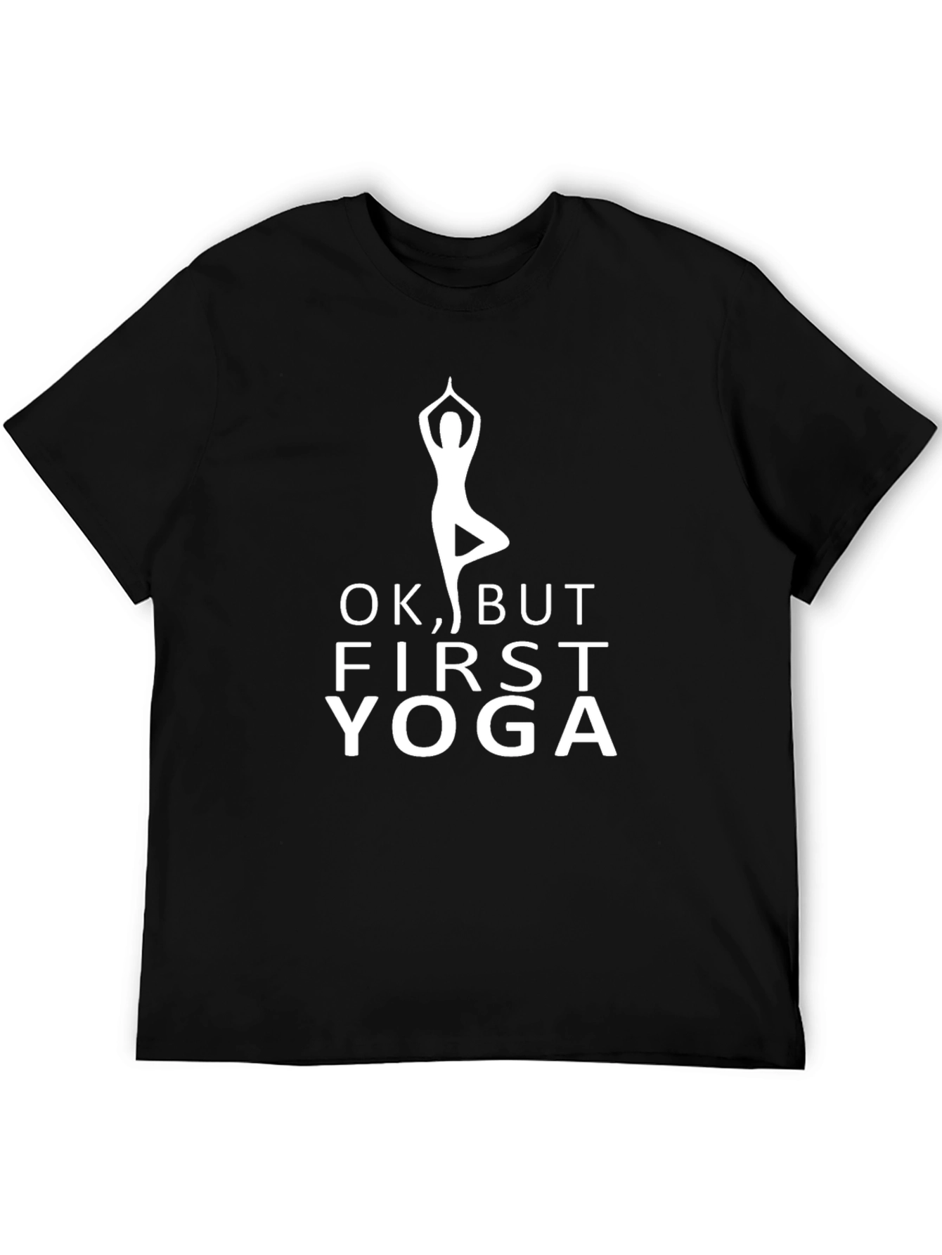 Yoga Lover T-Shirt - OK But First Yoga