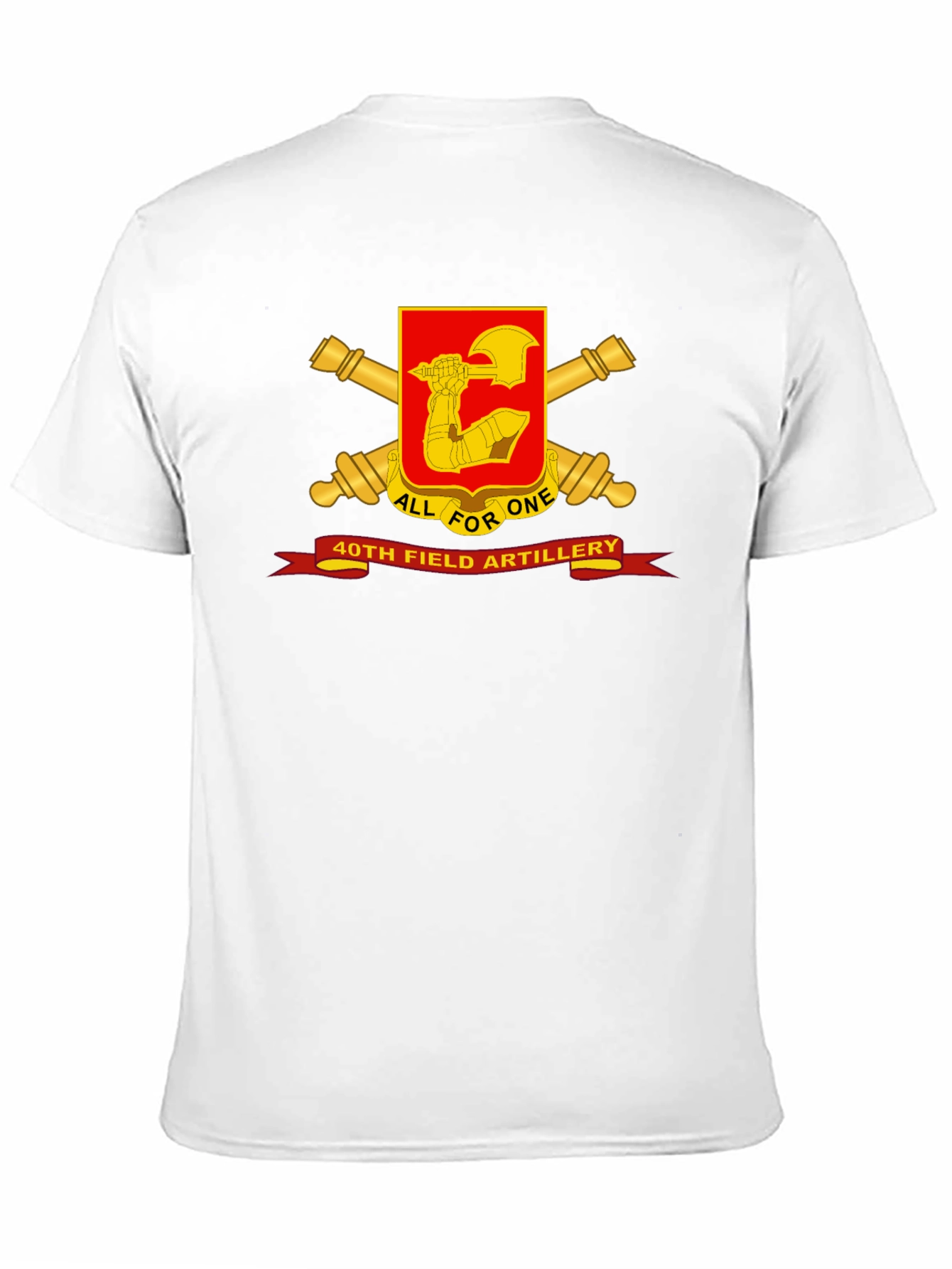 40th Field Artillery Graphic T-Shirt