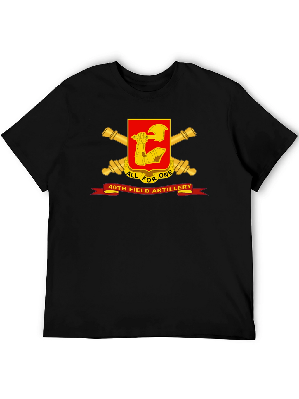 40th Field Artillery Graphic T-Shirt