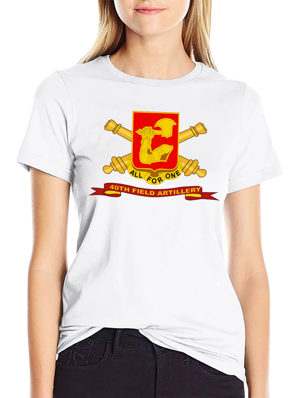 40th Field Artillery Graphic T-Shirt