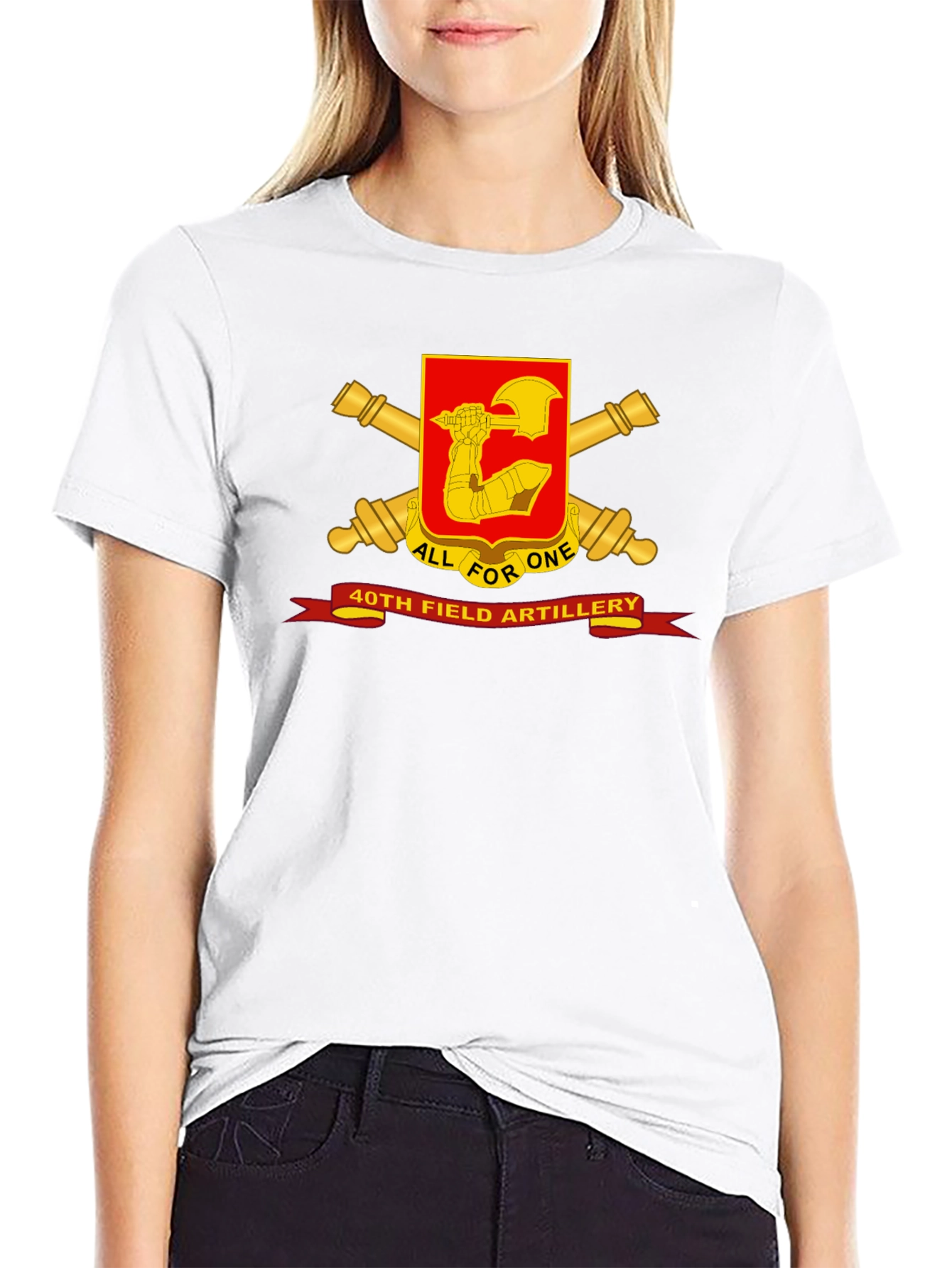 40th Field Artillery Graphic T-Shirt