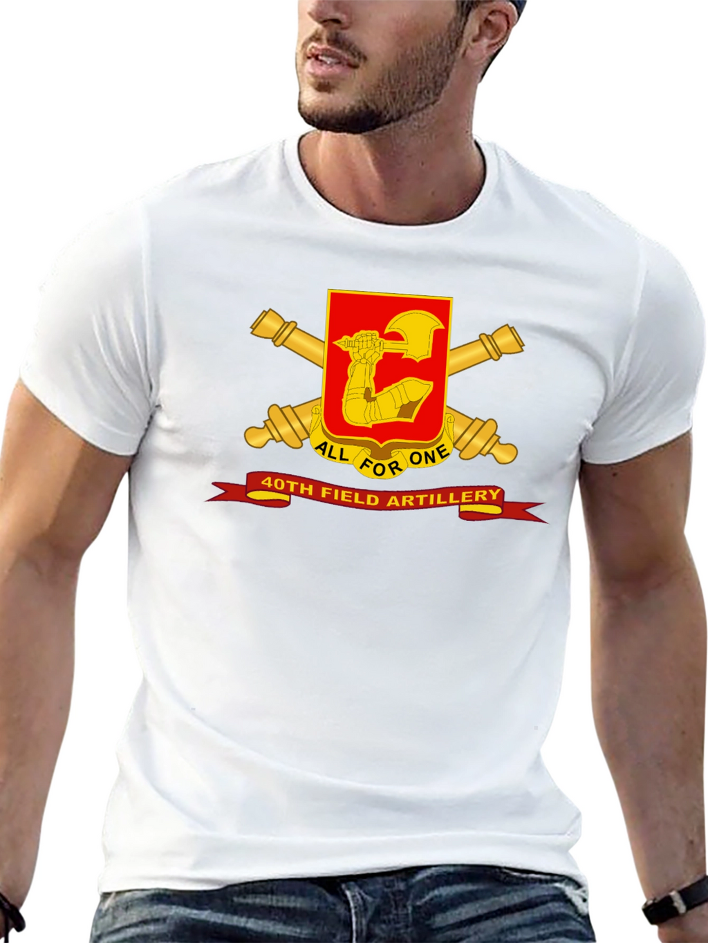 40th Field Artillery Graphic T-Shirt
