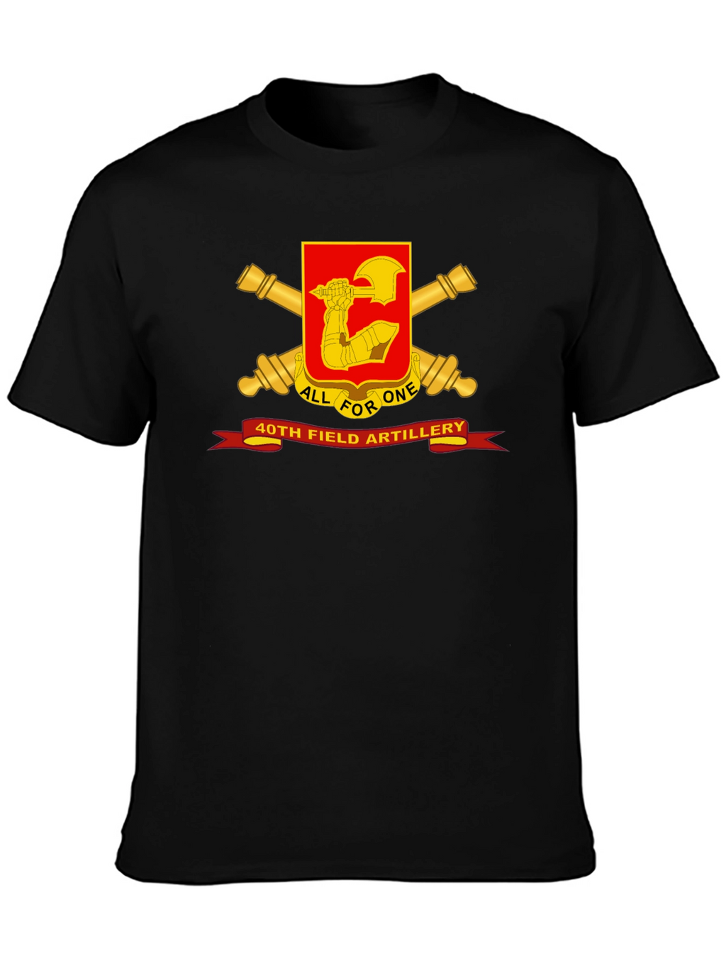 40th Field Artillery Graphic T-Shirt