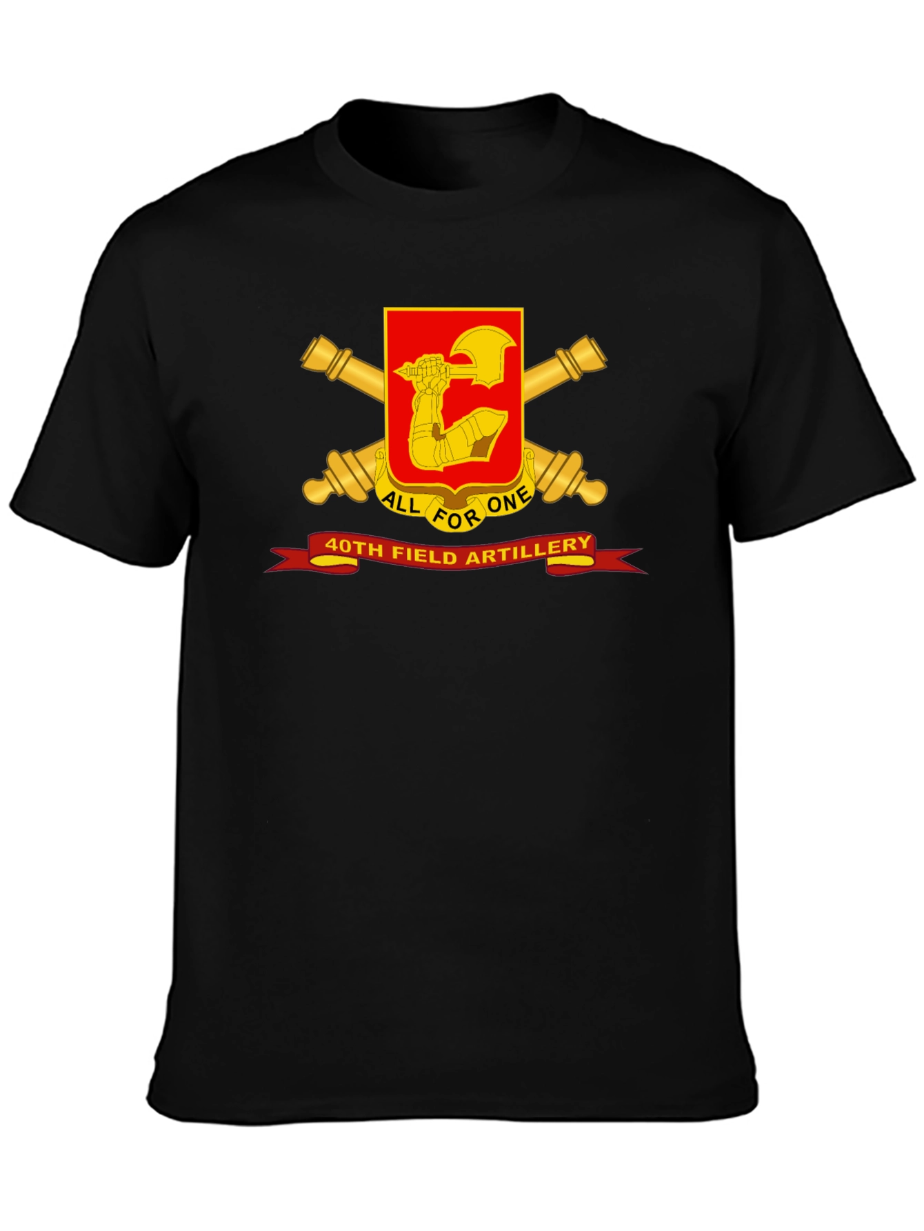 40th Field Artillery Graphic T-Shirt