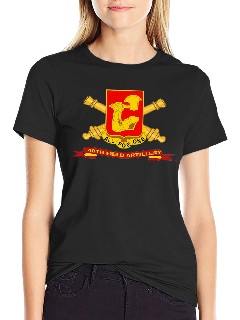 40th Field Artillery Graphic T-Shirt