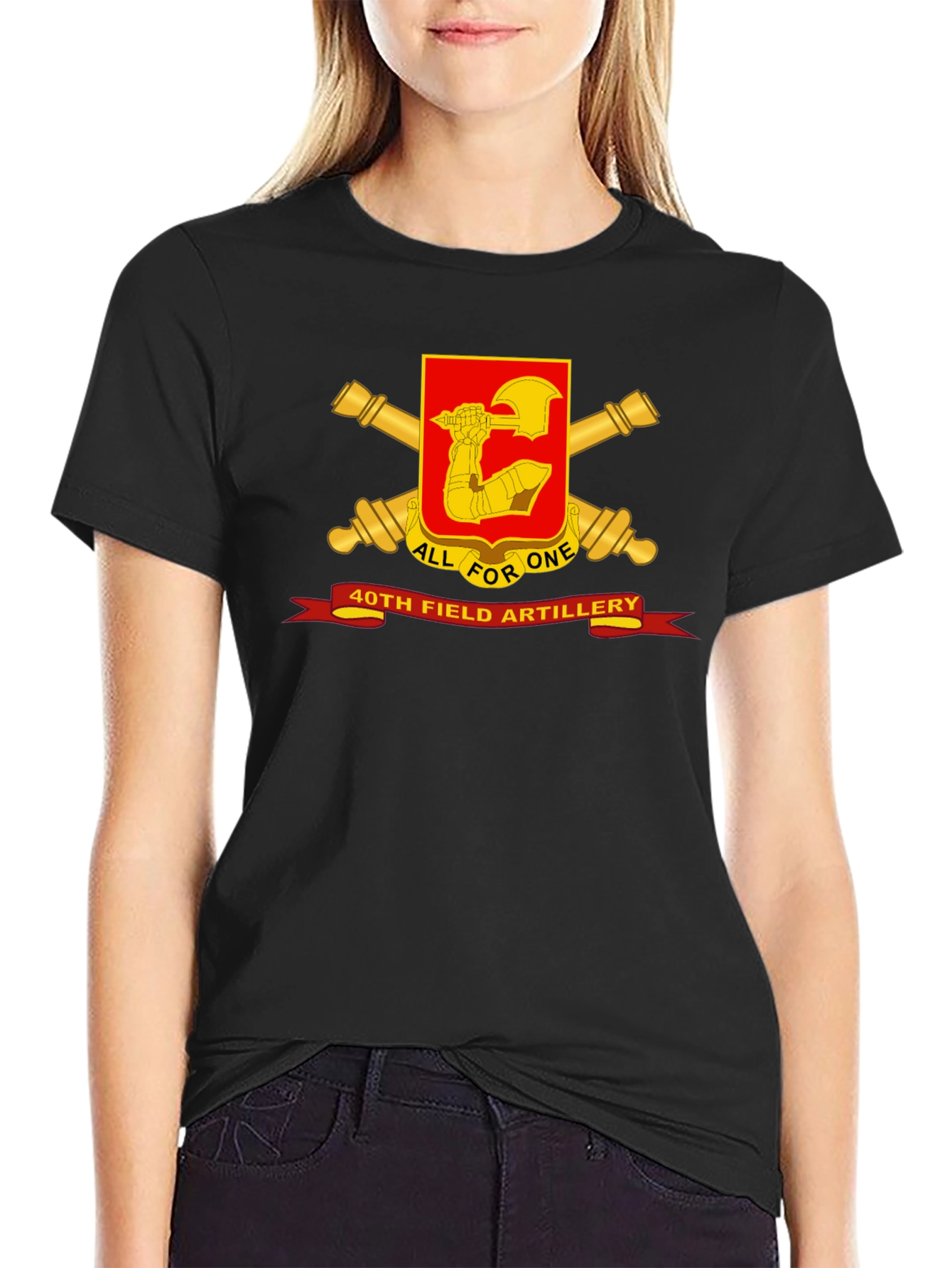 40th Field Artillery Graphic T-Shirt