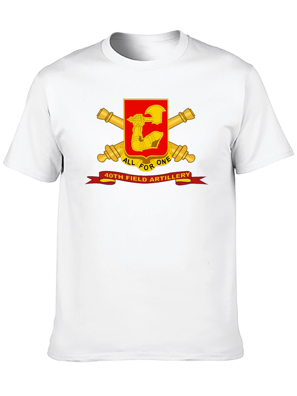 40th Field Artillery Graphic T-Shirt
