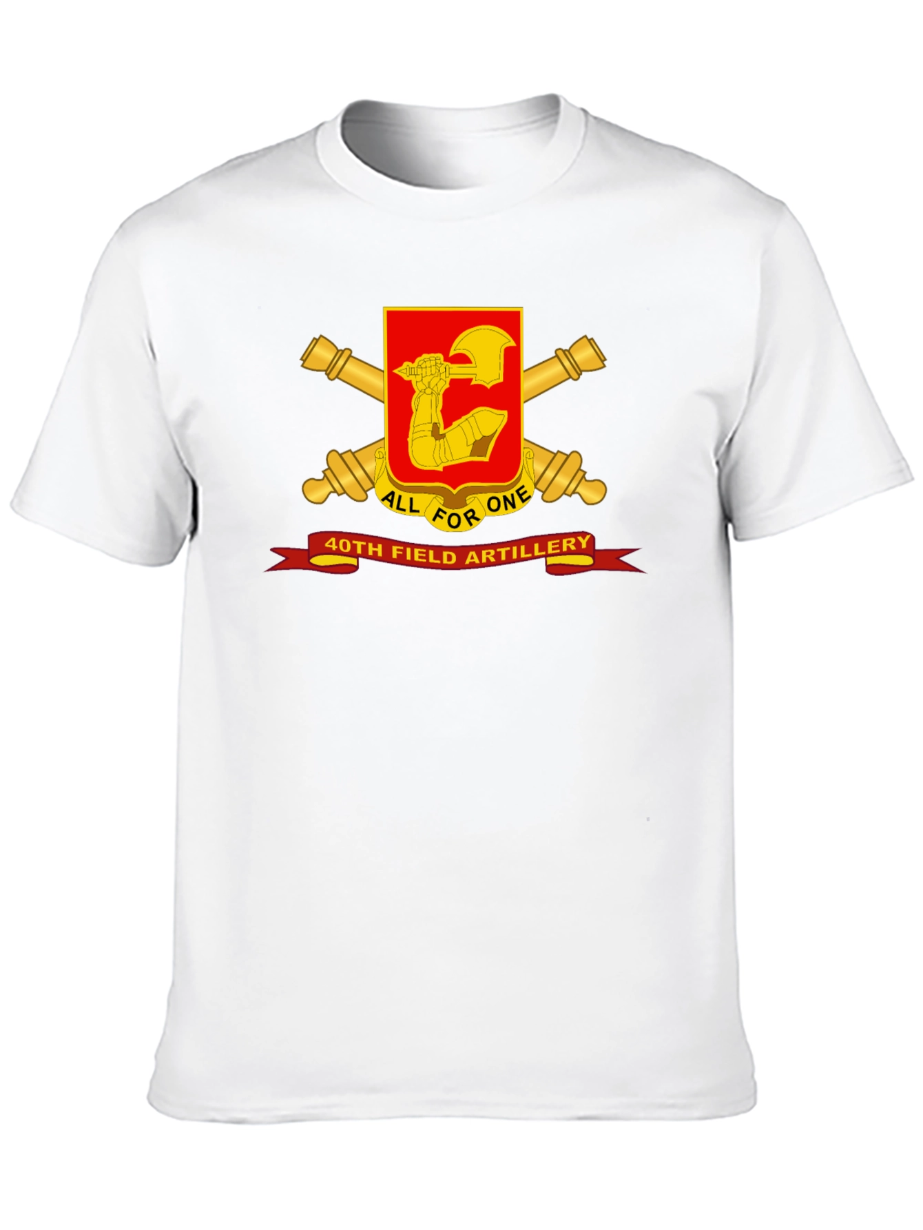 40th Field Artillery Graphic T-Shirt