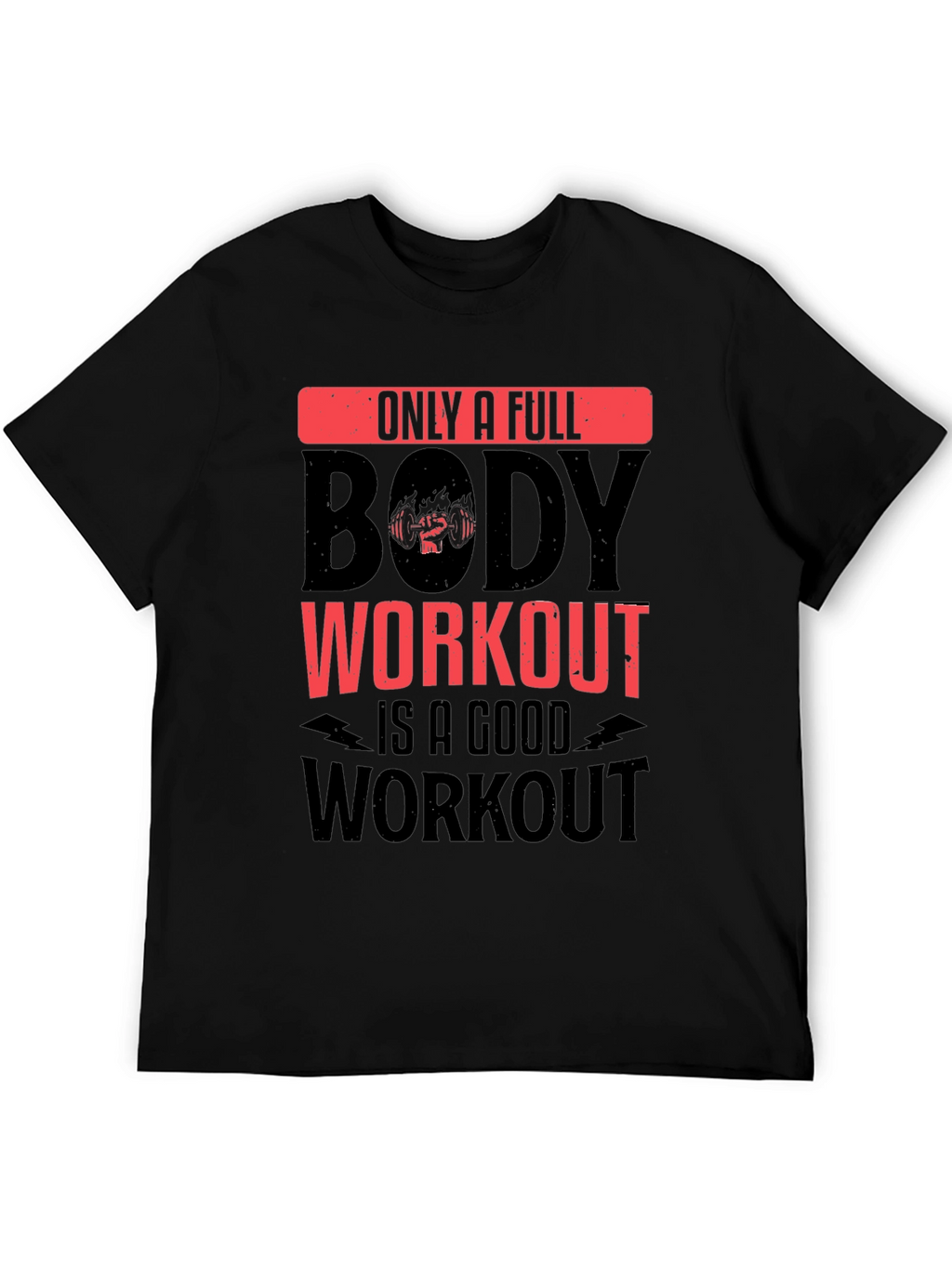 Full Body Workout Graphic T-Shirt