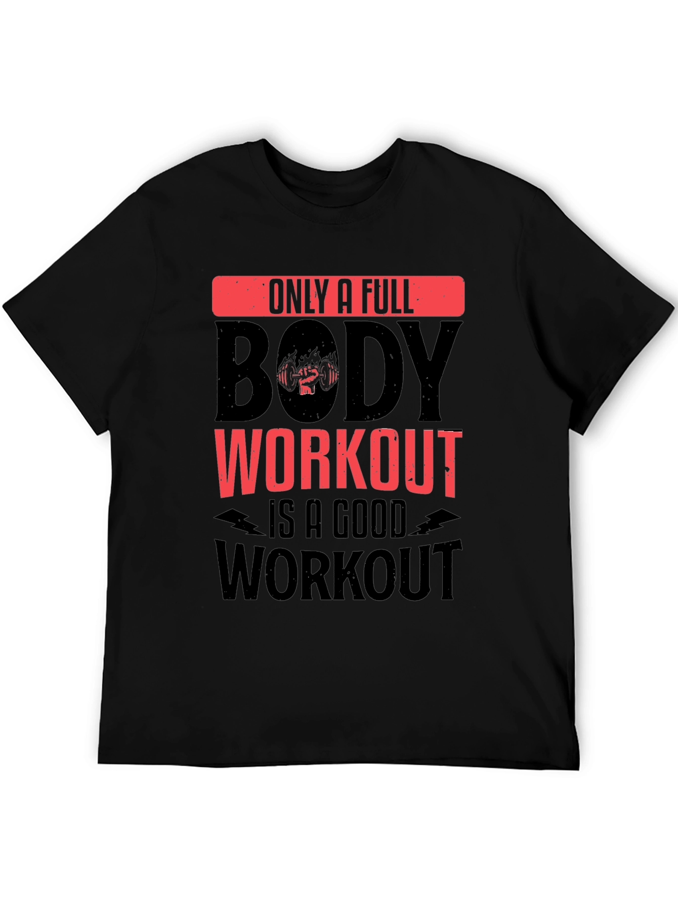 Full Body Workout Graphic T-Shirt