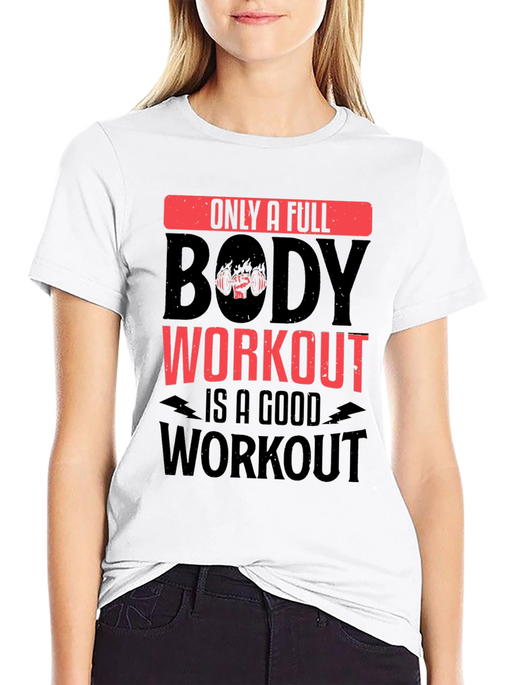 Full Body Workout Graphic T-Shirt