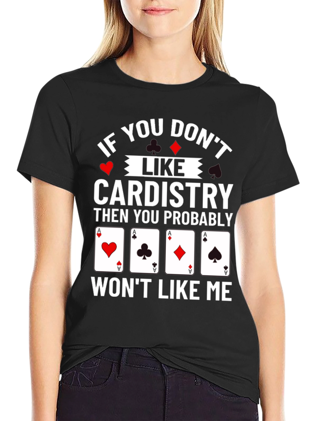 Cardistry T-Shirt - Poker Card Design