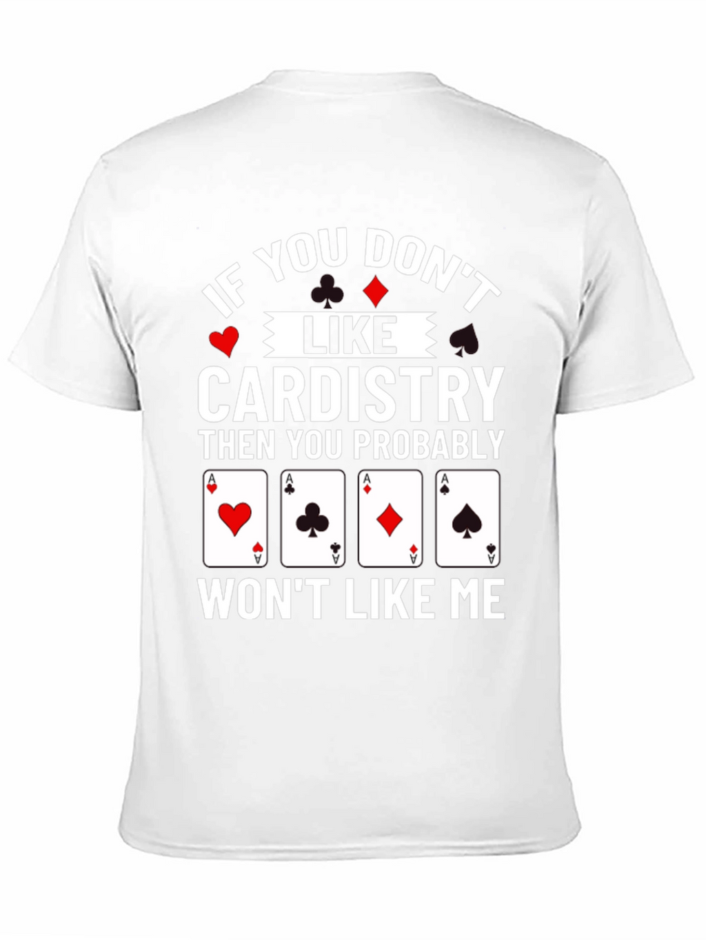 Cardistry T-Shirt - Poker Card Design