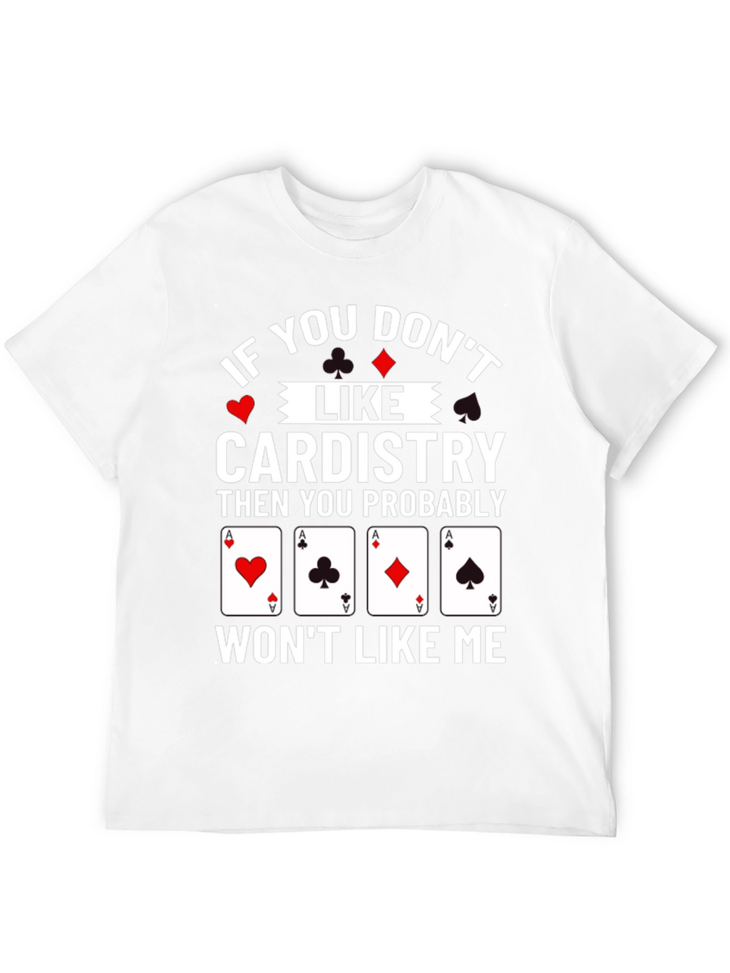 Cardistry T-Shirt - Poker Card Design