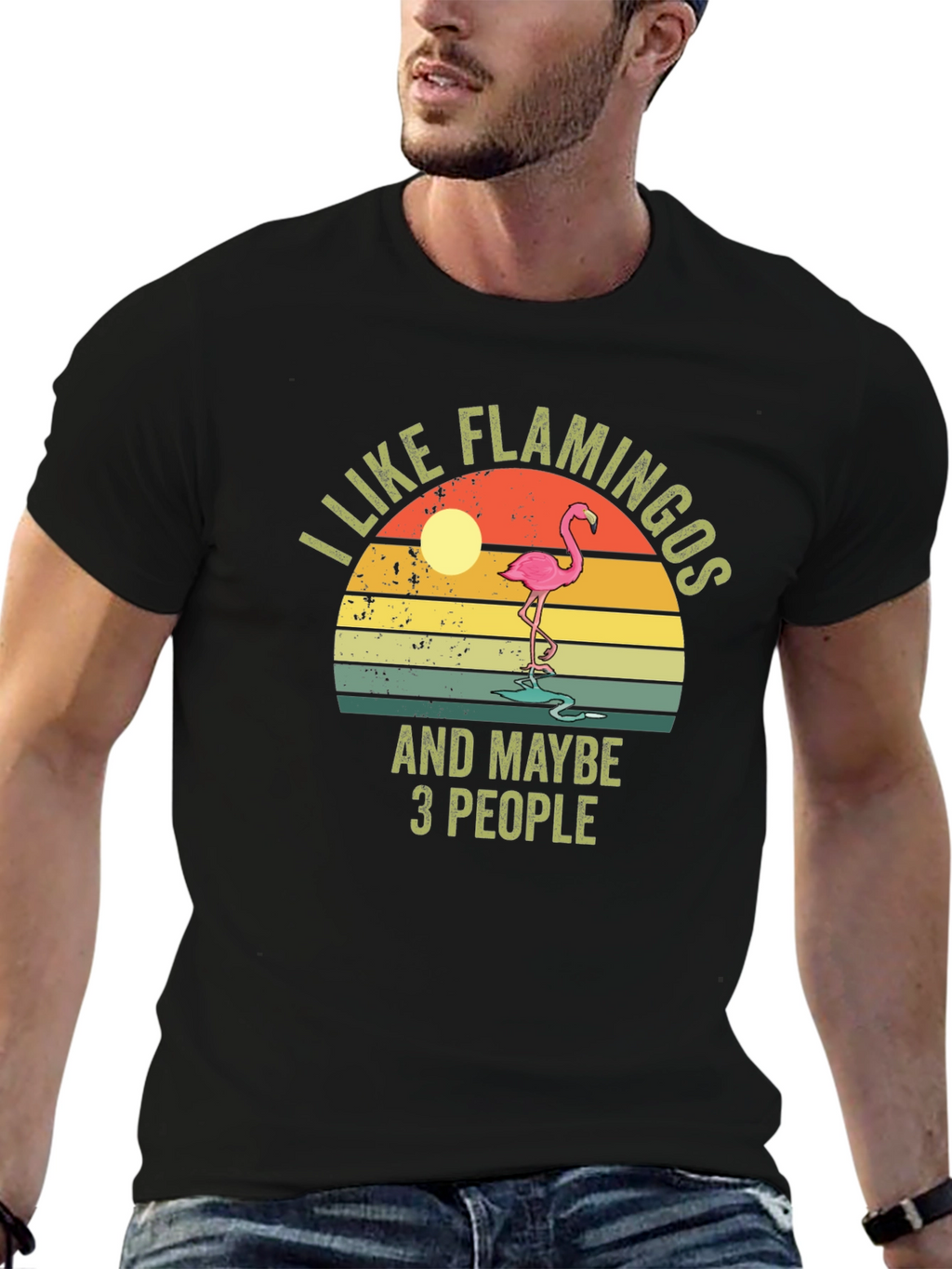 I Like Flamingos Graphic Tee