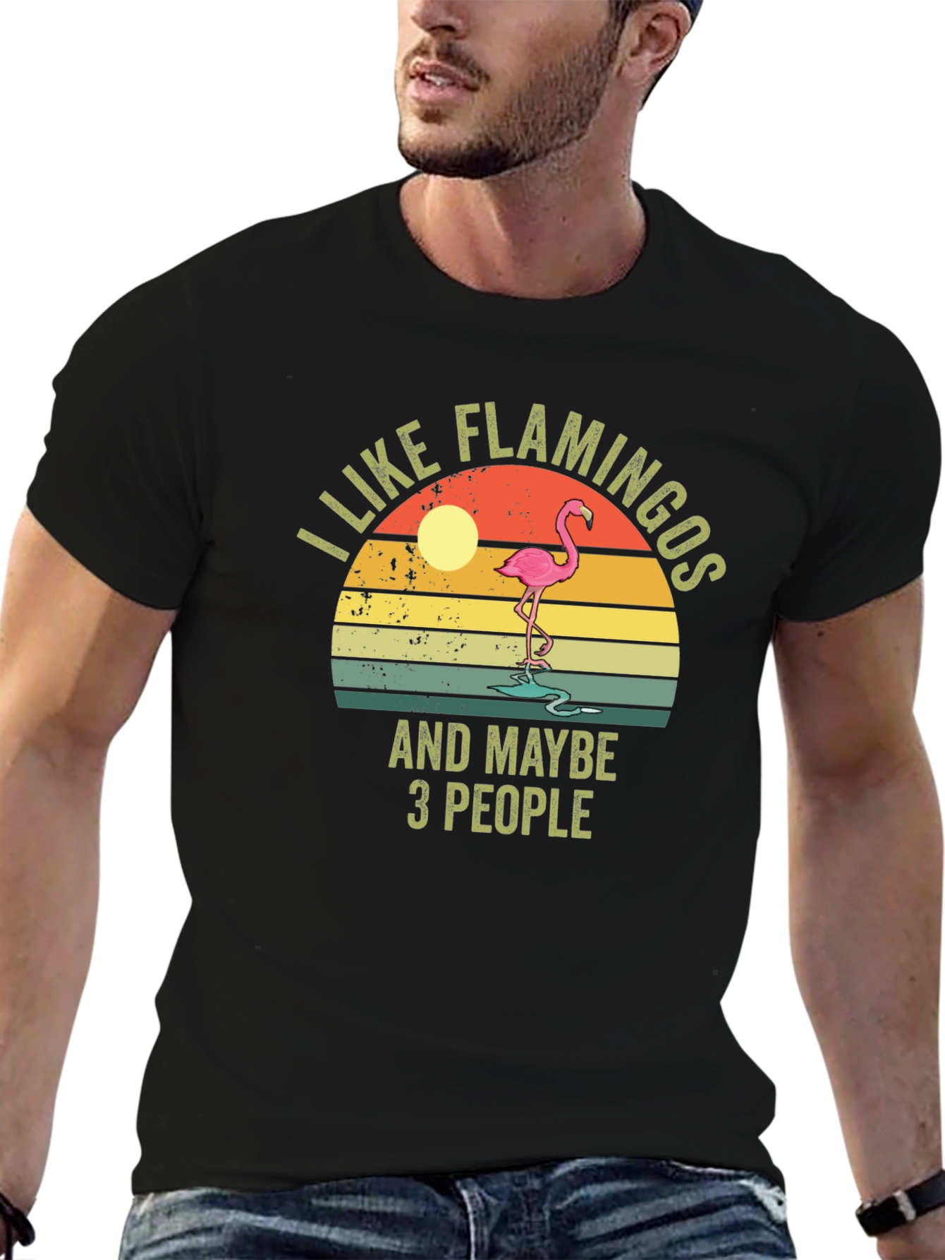 I Like Flamingos Graphic Tee