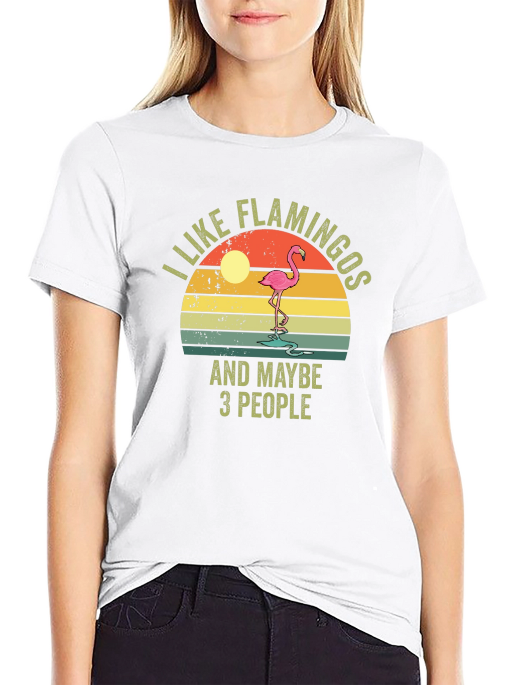 I Like Flamingos Graphic Tee