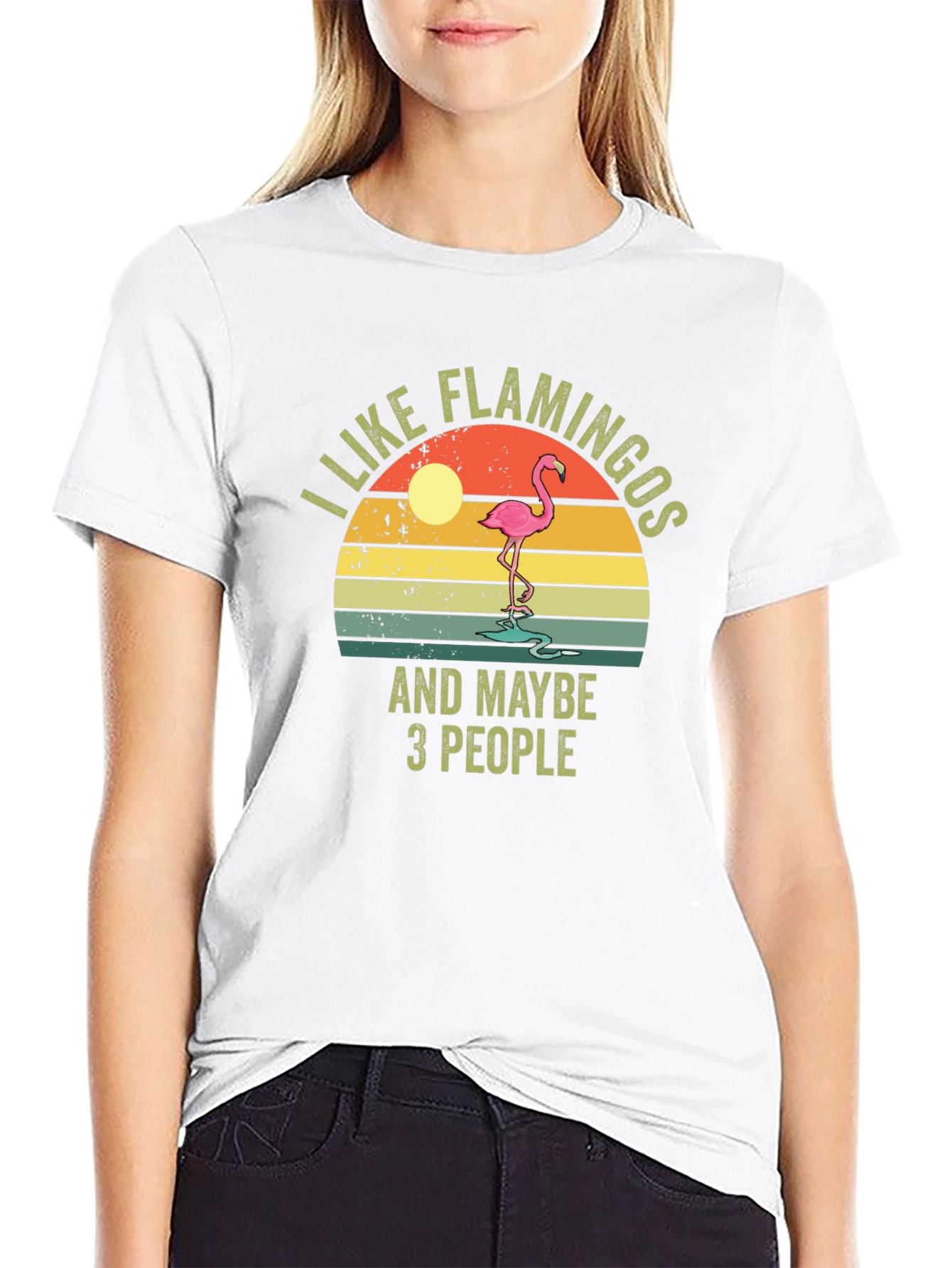 I Like Flamingos Graphic Tee