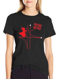 Math Gandalf T-Shirt - You Shall Not Pass Hyperbola