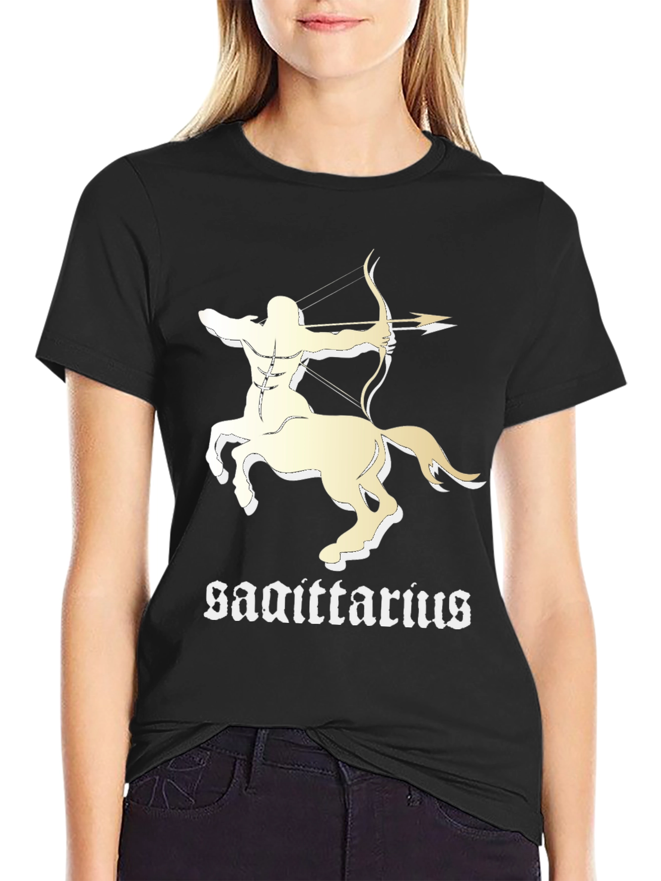 Sagittarius Zodiac Sign Graphic Tee