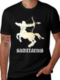 Sagittarius Zodiac Sign Graphic Tee