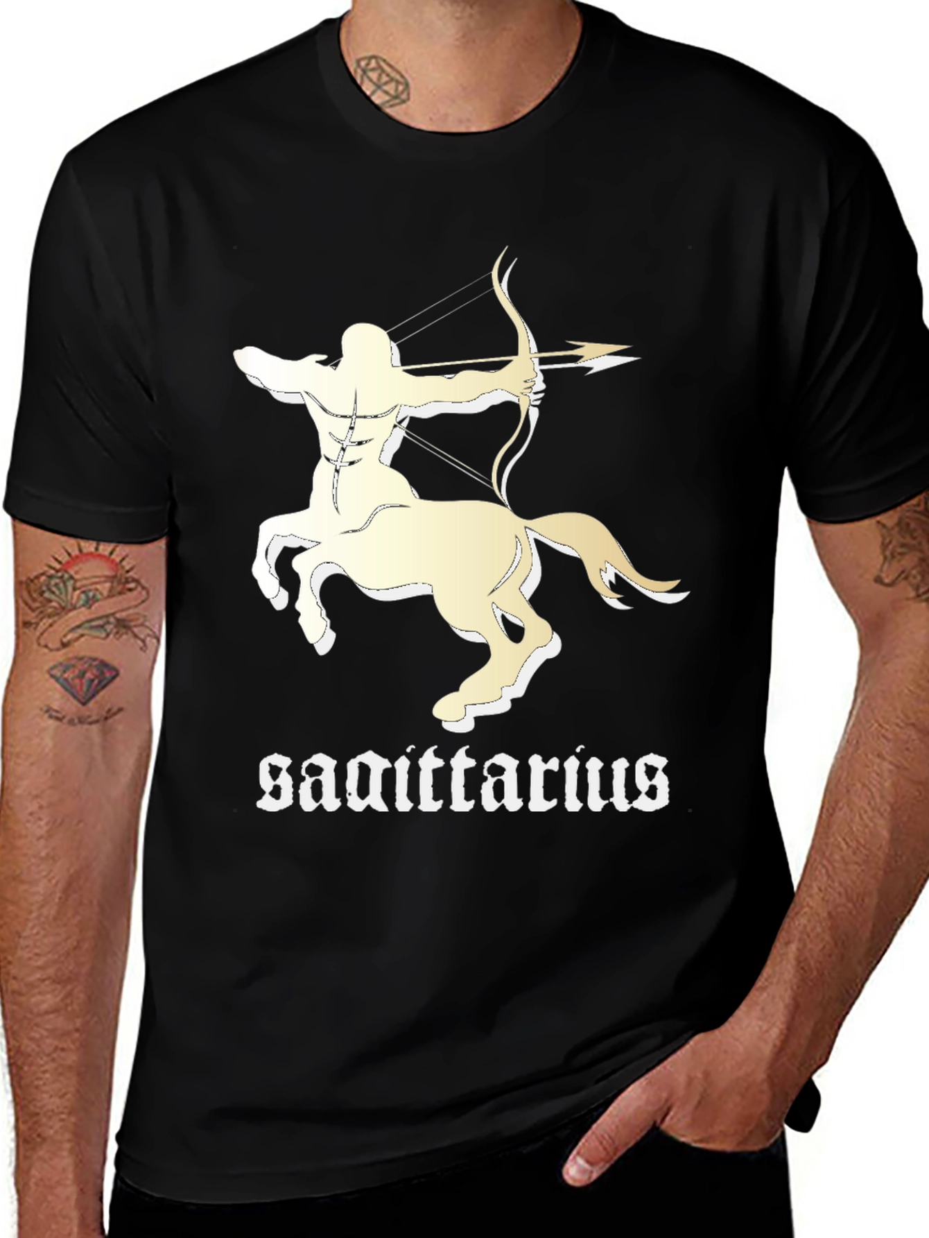Sagittarius Zodiac Sign Graphic Tee