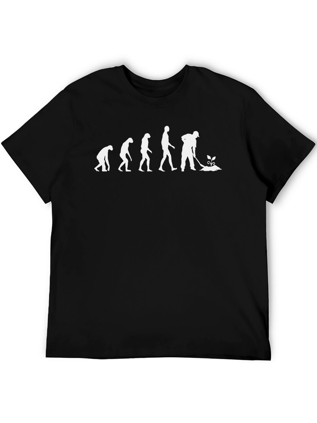 Gardener Evolution Graphic Tee - Black Cotton