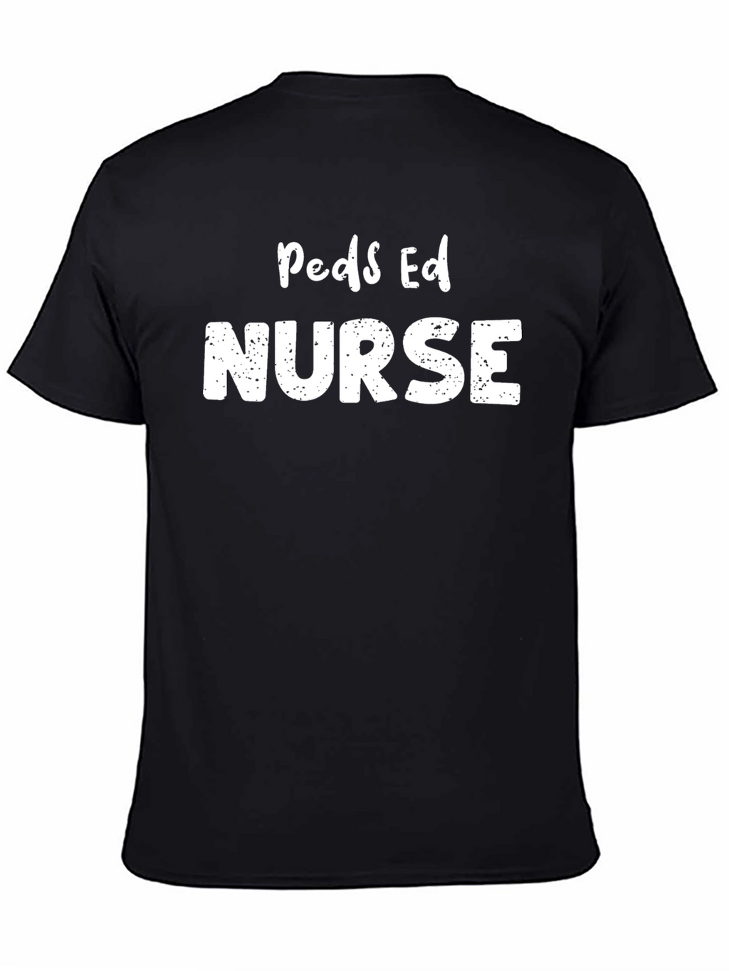 Peds Ed Nurse T-Shirt - Black