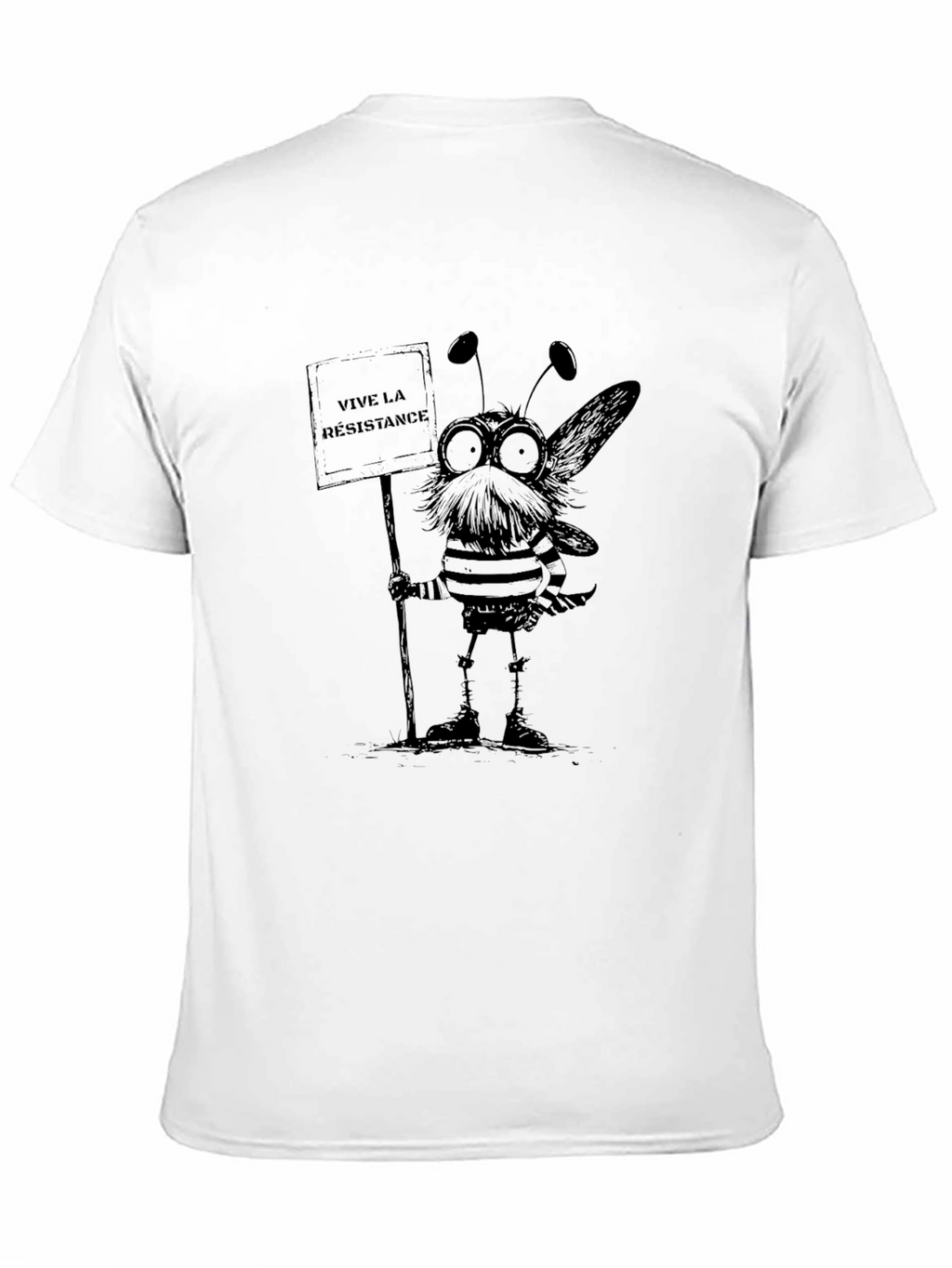 Vive La Resistance Bee Graphic T-Shirt