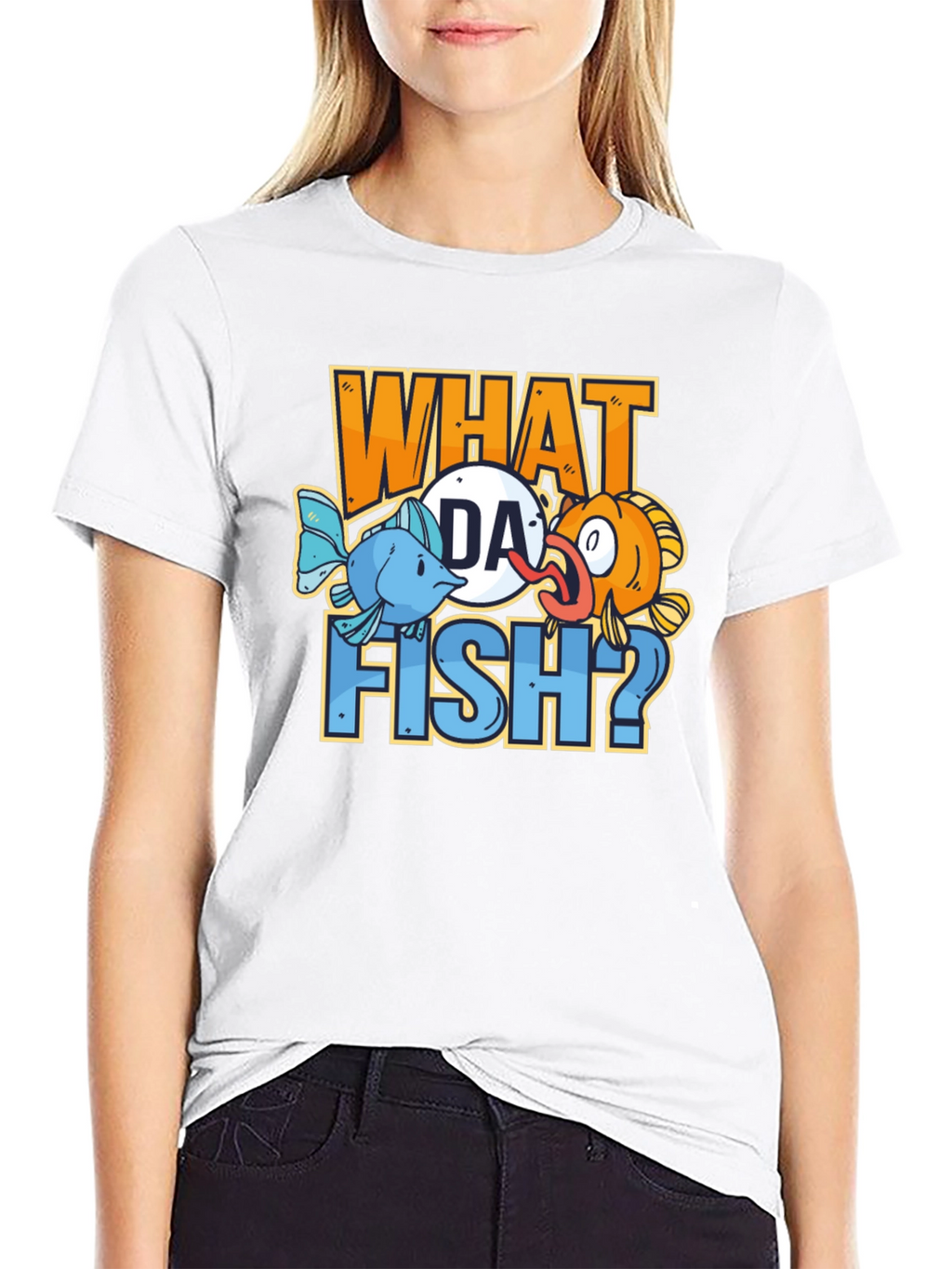 What Da Fish? Graphic Novelty Tee