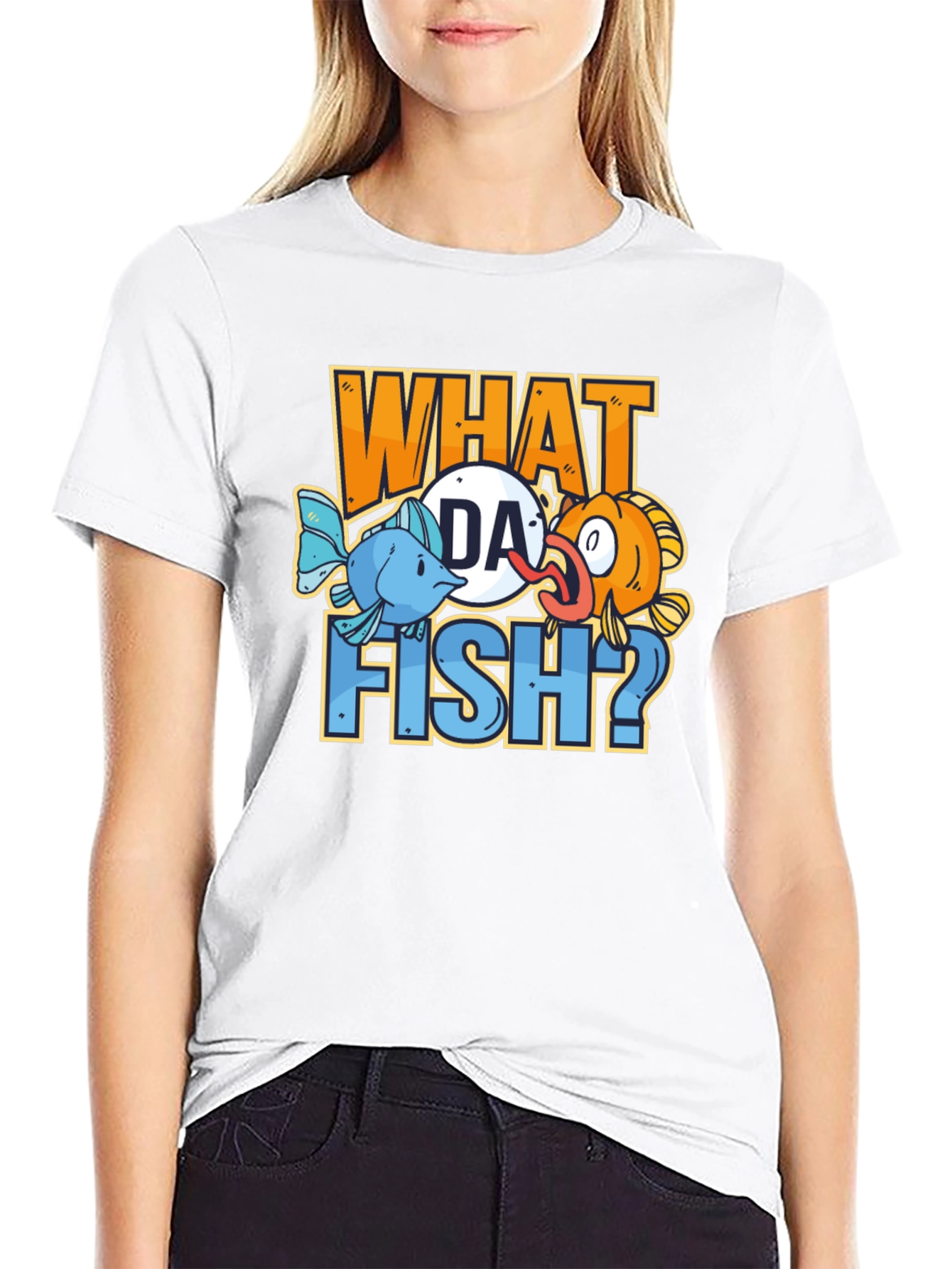 What Da Fish? Graphic Novelty Tee