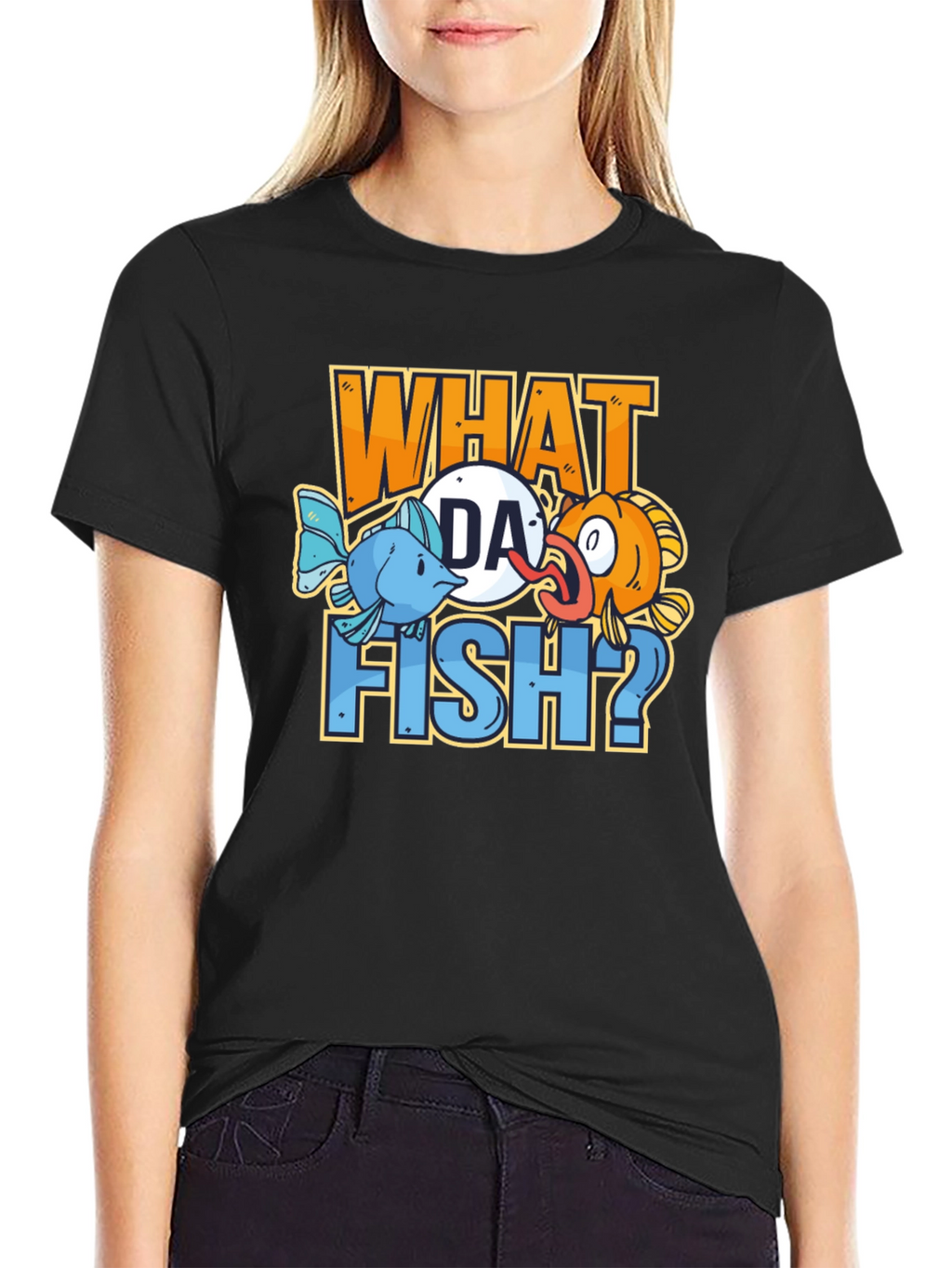What Da Fish? Graphic Novelty Tee