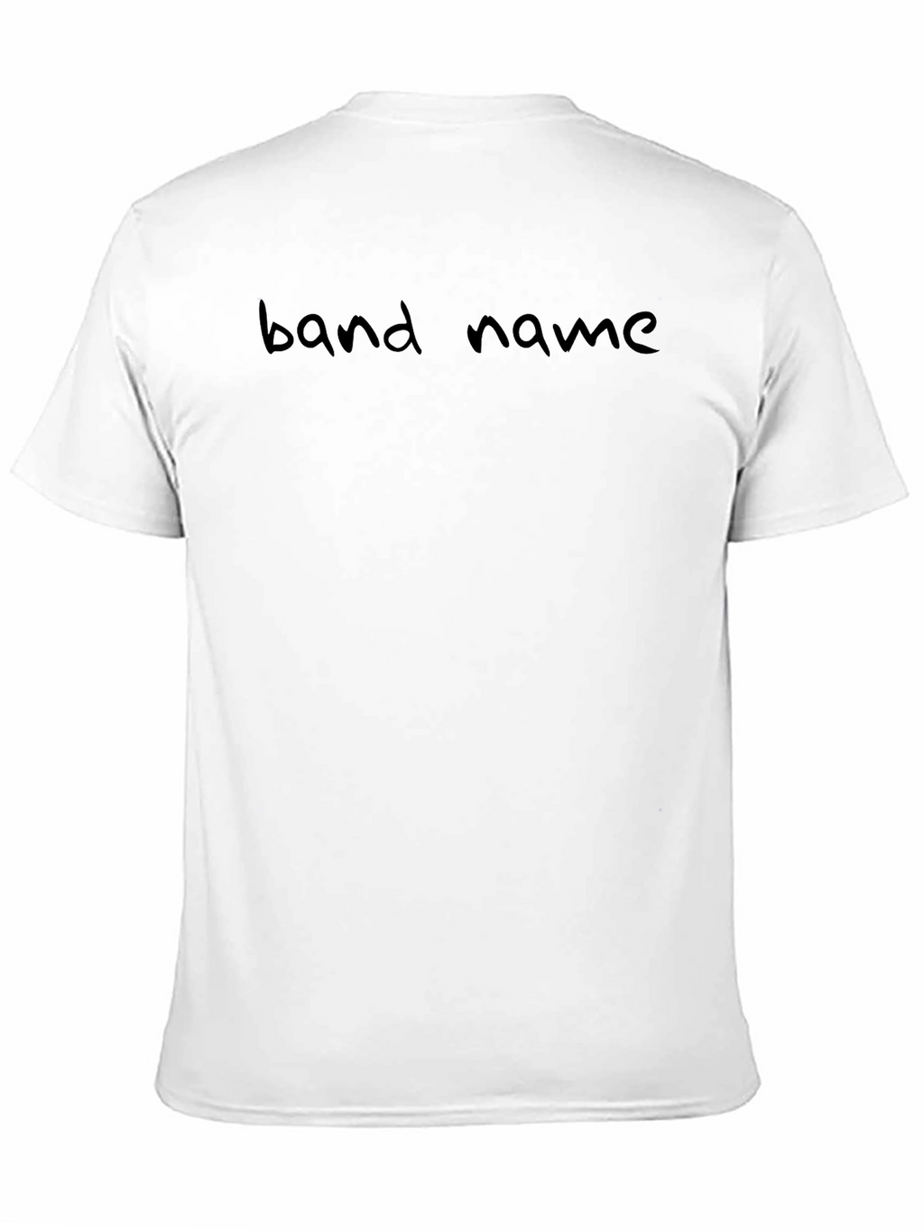 Black band name Graphic Tee