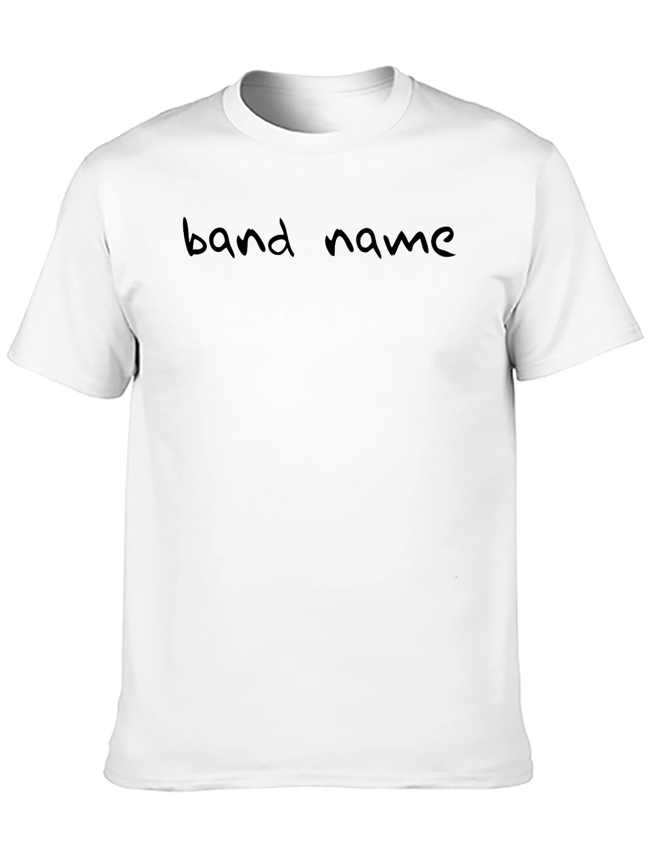 Black band name Graphic Tee