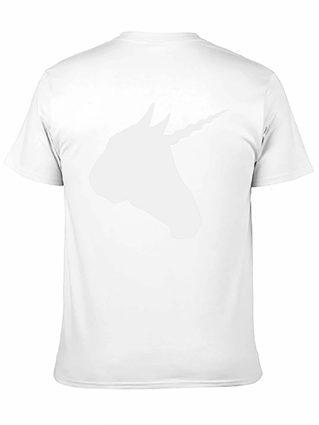 Unicorn Silhouette Black Graphic Tee