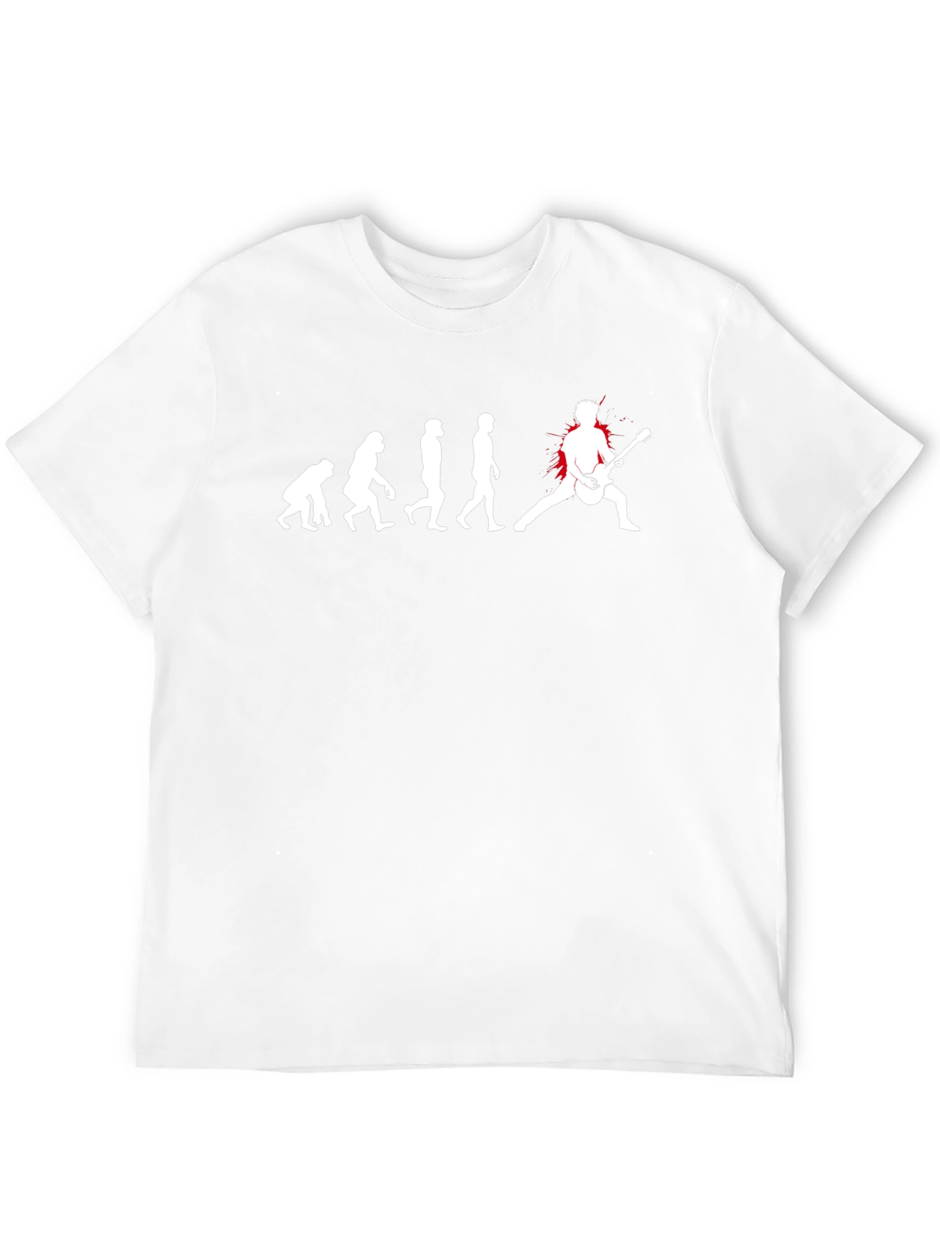Evolution of Rock T-Shirt - Black