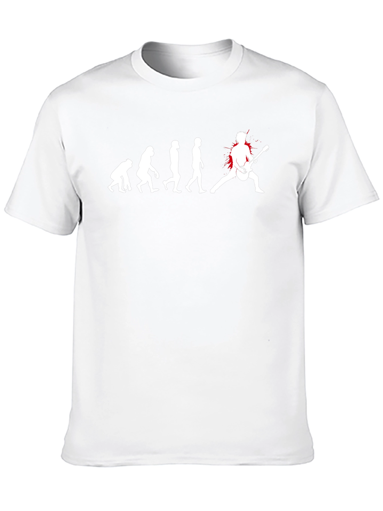 Evolution of Rock T-Shirt - Black