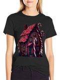 Candy House Crew Neck T-Shirt