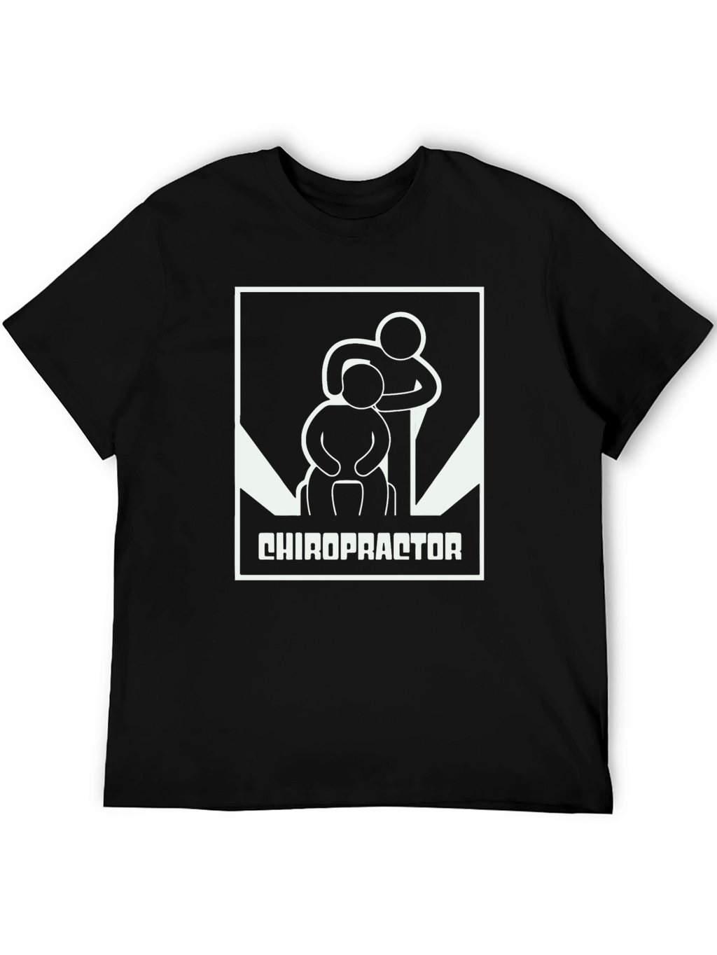 Chiropractor Graphic T-Shirt - Black