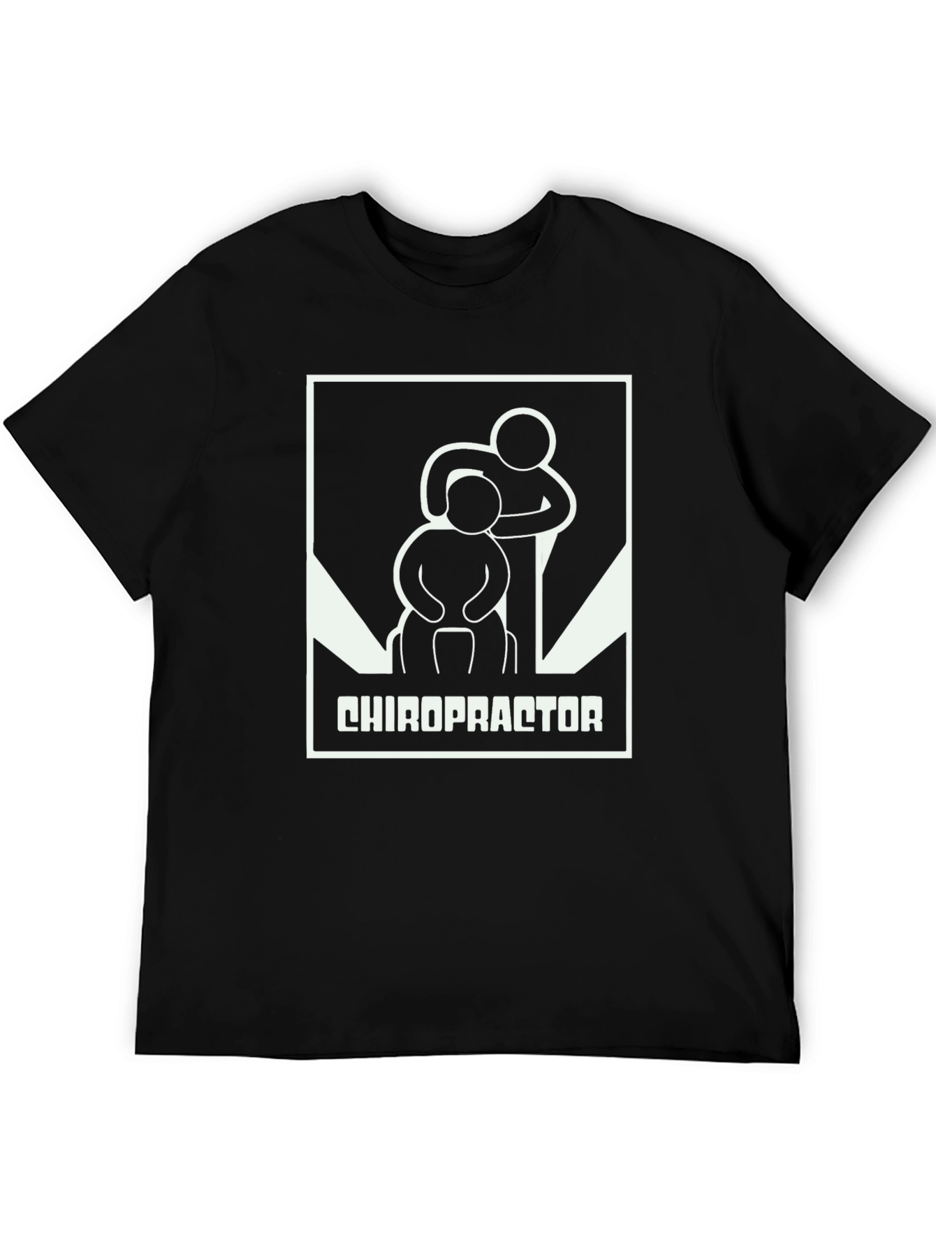 Chiropractor Graphic T-Shirt - Black