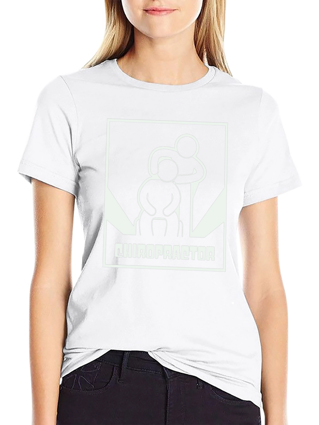 Chiropractor Graphic T-Shirt - Black