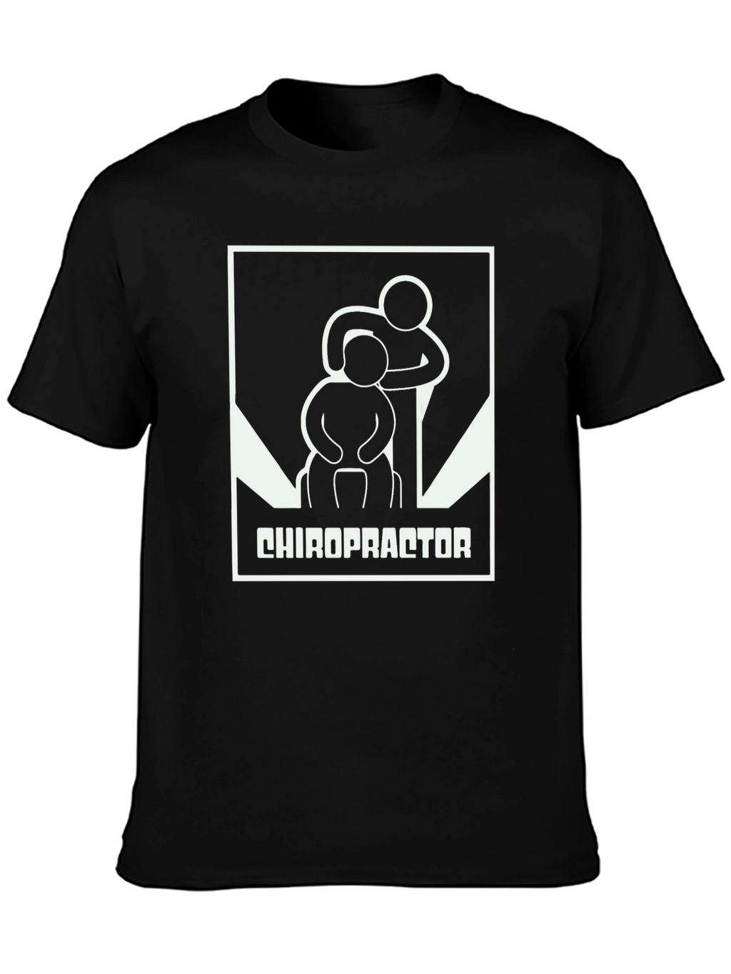 Chiropractor Graphic T-Shirt - Black