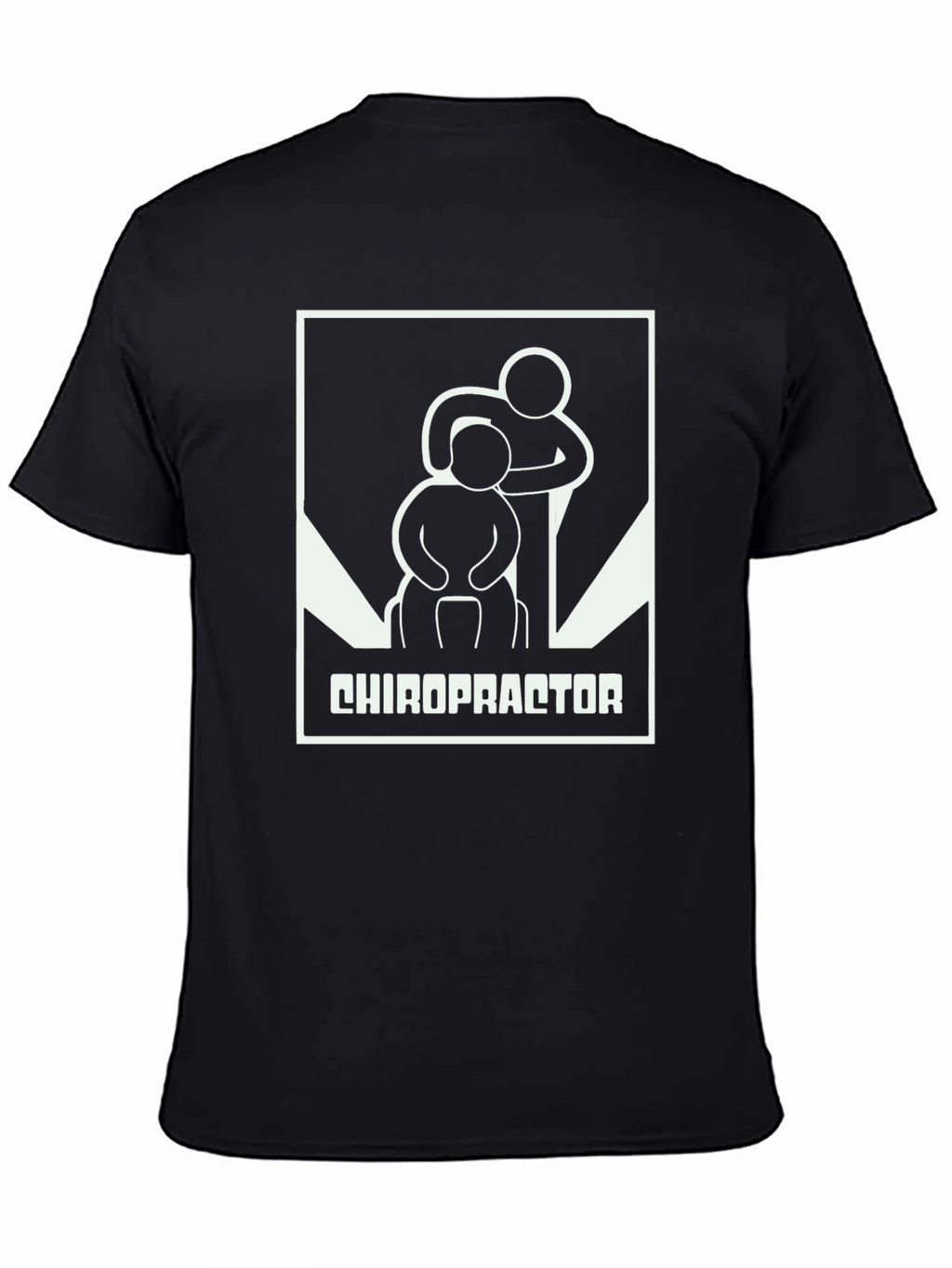 Chiropractor Graphic T-Shirt - Black