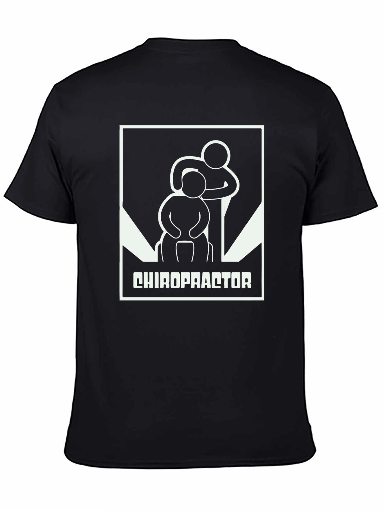 Chiropractor Graphic T-Shirt - Black