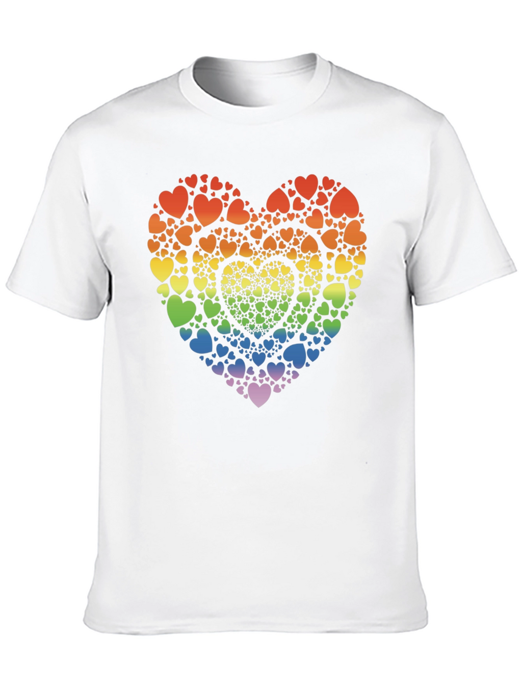 Rainbow Heart Pride T-Shirt - Love & Equality